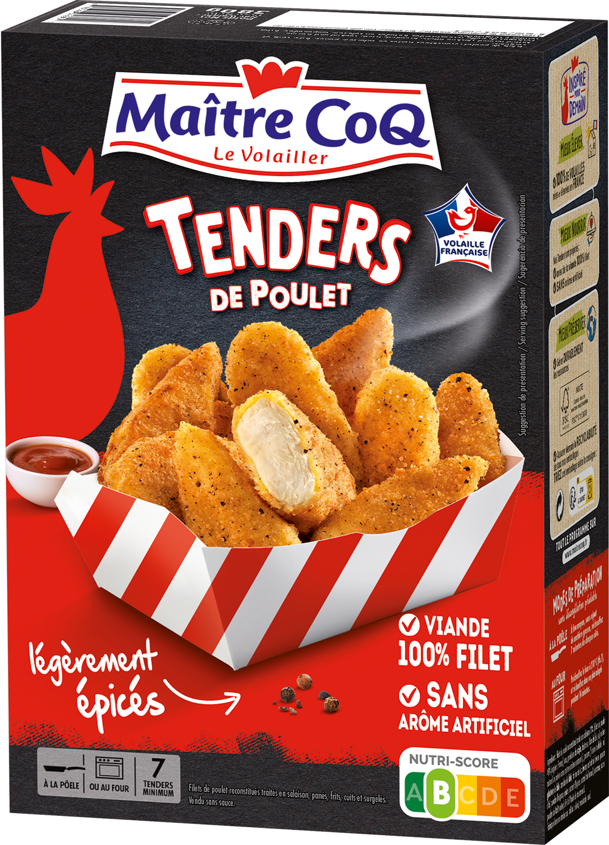 POULET PANÉS SURGELÉS