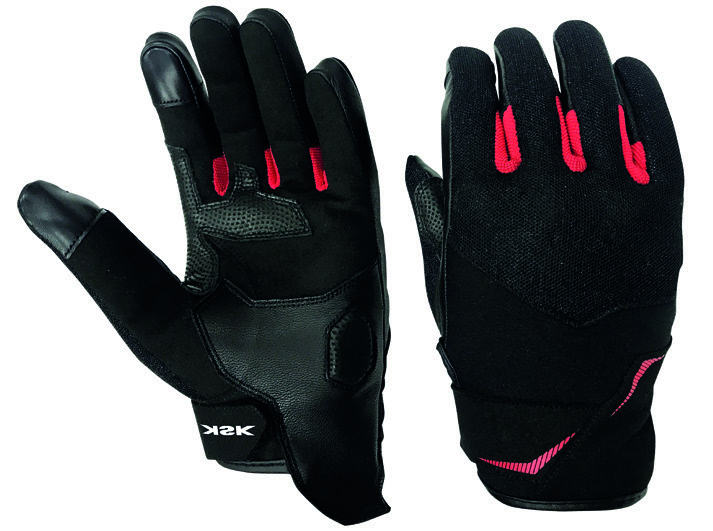 GANTS ÉTÉ VERAO NOIR/ROUGE