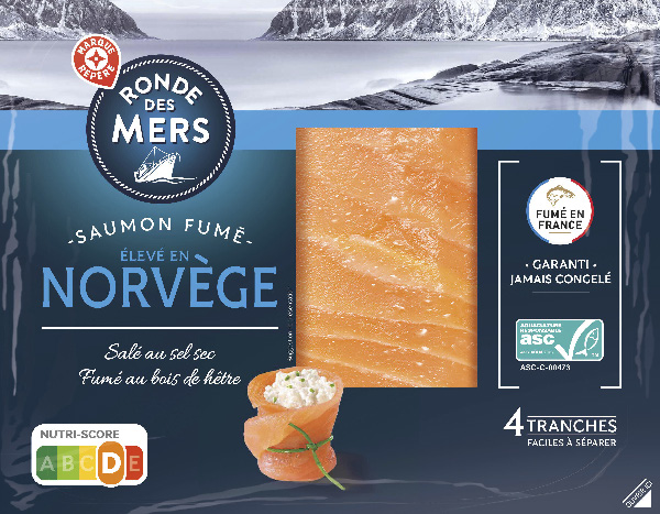 SAUMON FUMÉ DE NORVÈGE