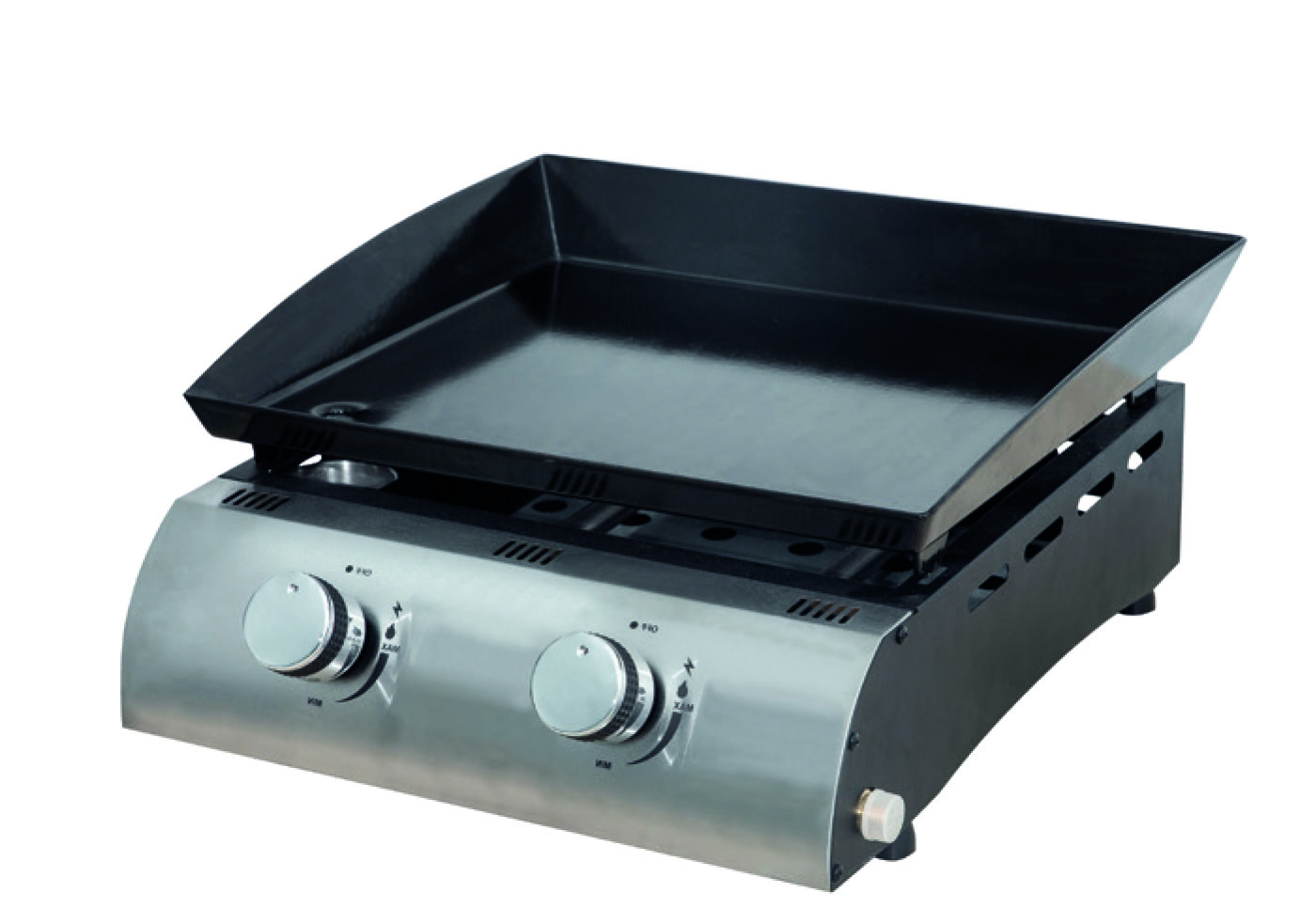 PLANCHA GAZ 2 BRÛLEURS