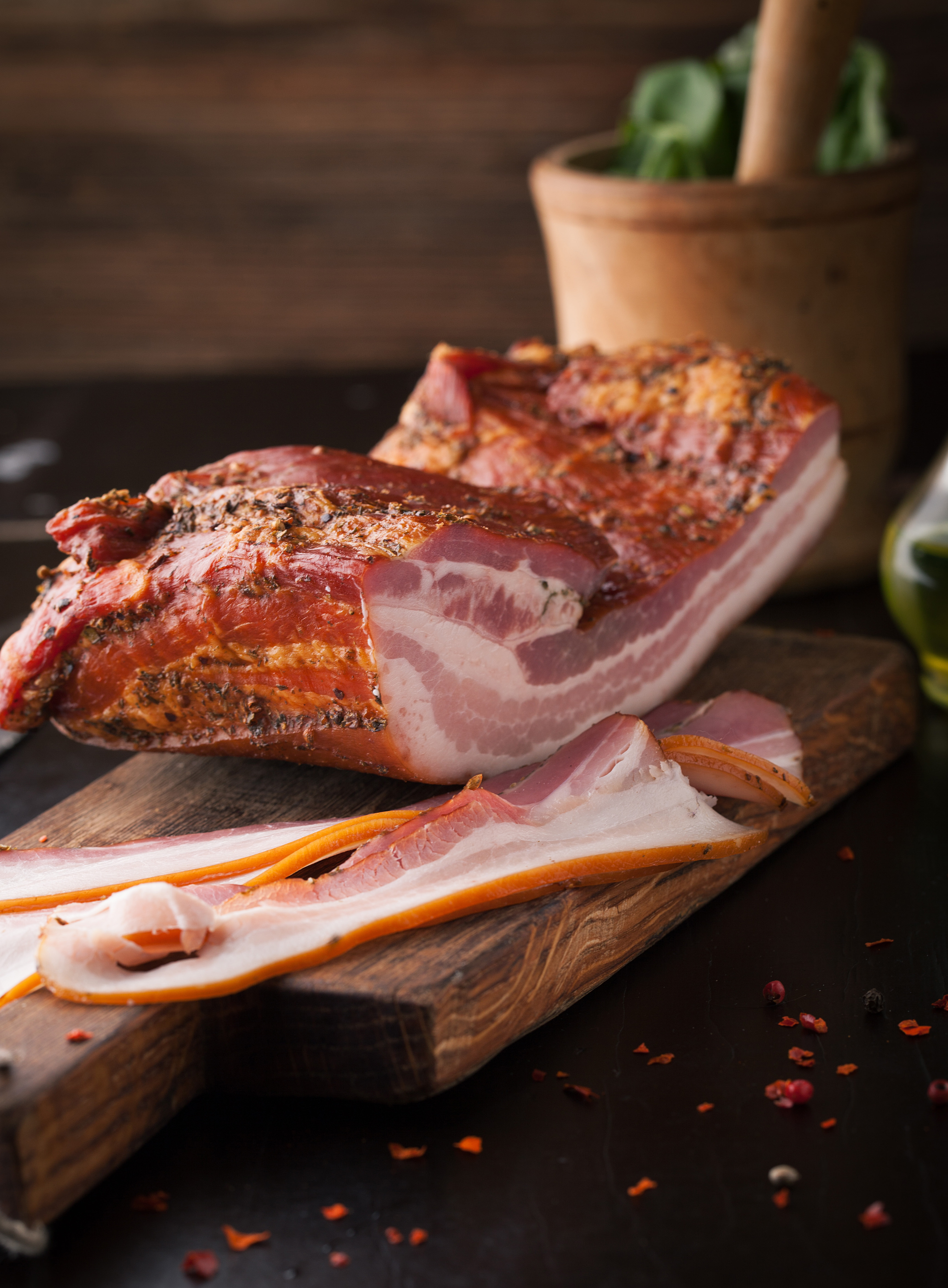 PORC : PALETTE FUMÉE