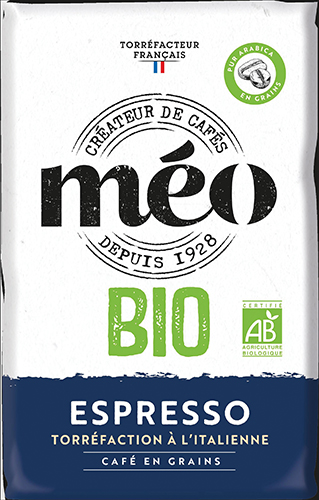 CAFÉ EN GRAINS ESPRESSO PUR ARABICA BIO
