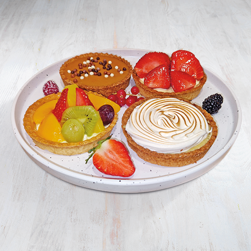 4 TARTELETTES PANACHÉES