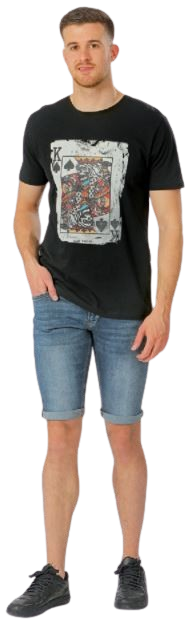 BERMUDA EN JEAN STRETCH