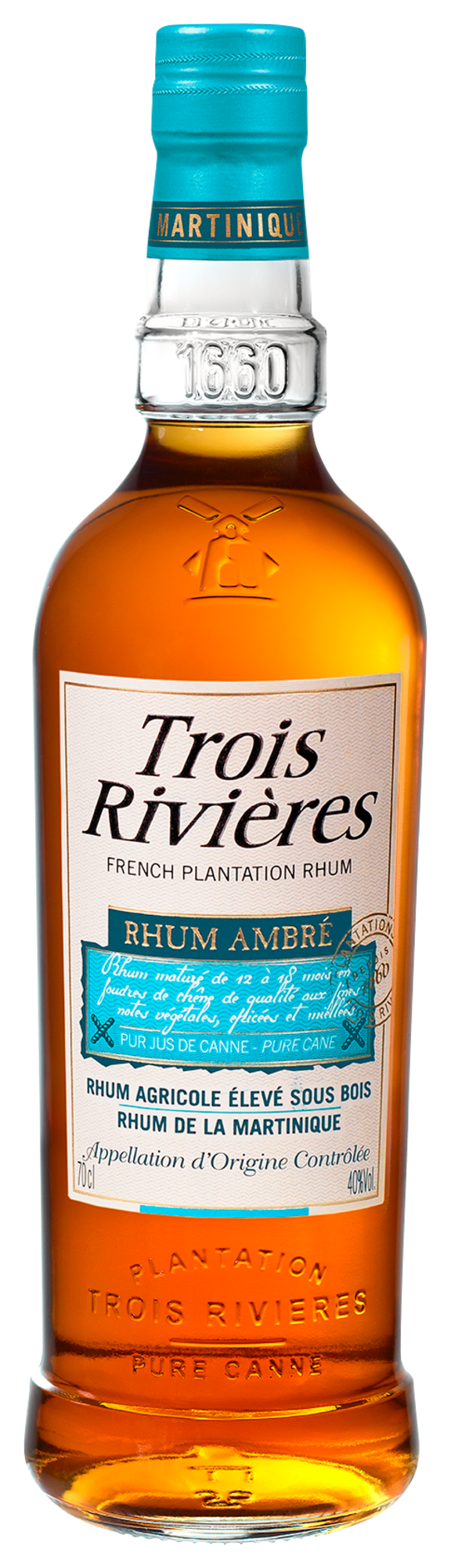AOC RHUM AMBRÉ AGRICOLE MARTINIQUE