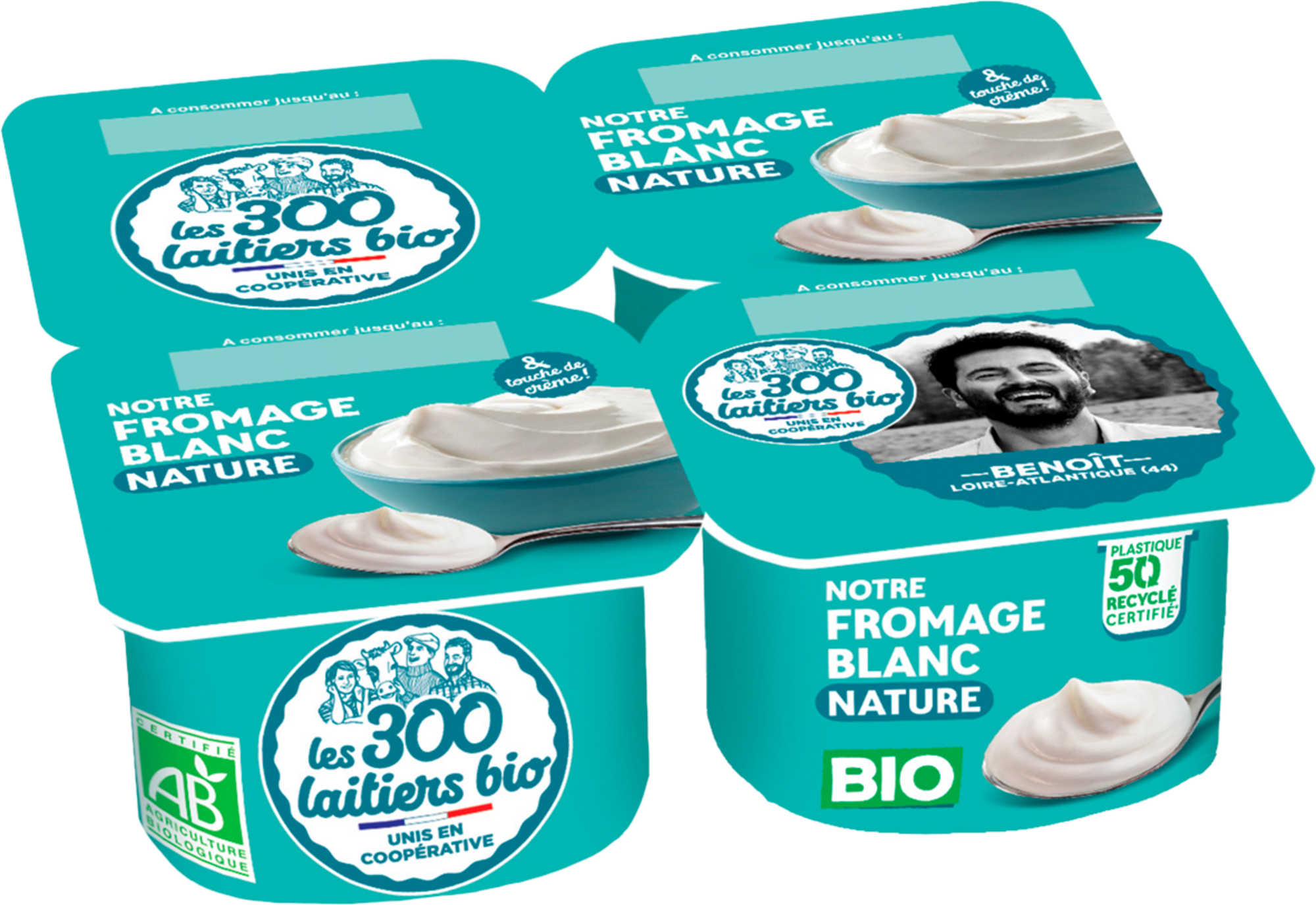 SUR LES PRODUITS PRÉSENTS EN MAGASIN DE LA GAMME "LES 300 LAITIERS BIO"