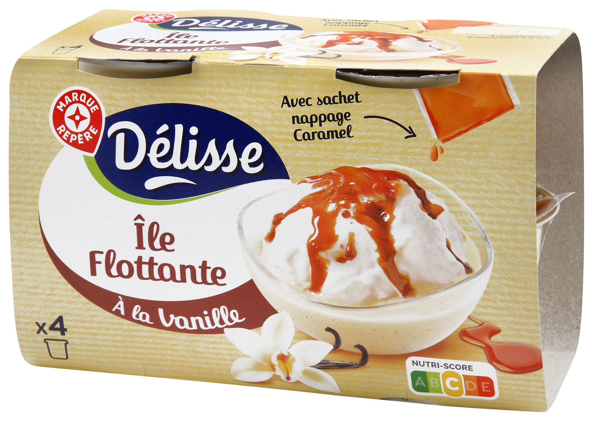 ÎLE FLOTTANTE À LA VANILLE 
