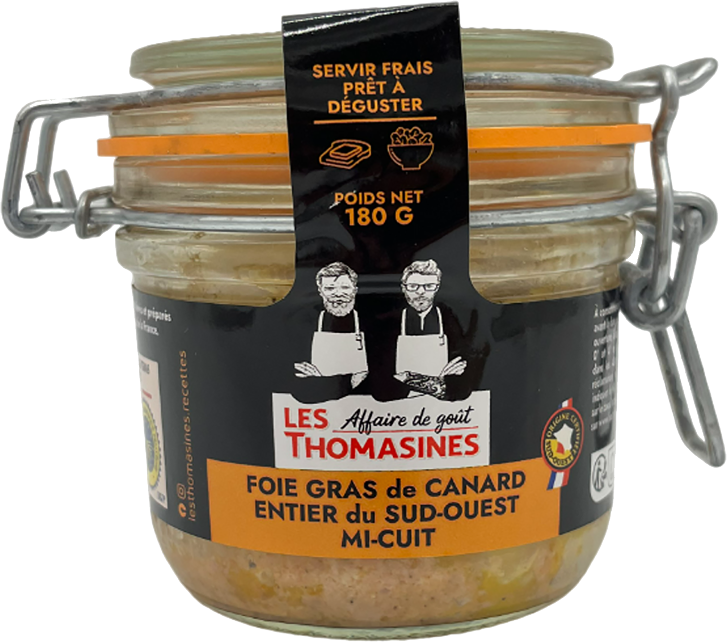 FOIE GRAS DE CANARD NATURE MI CUIT