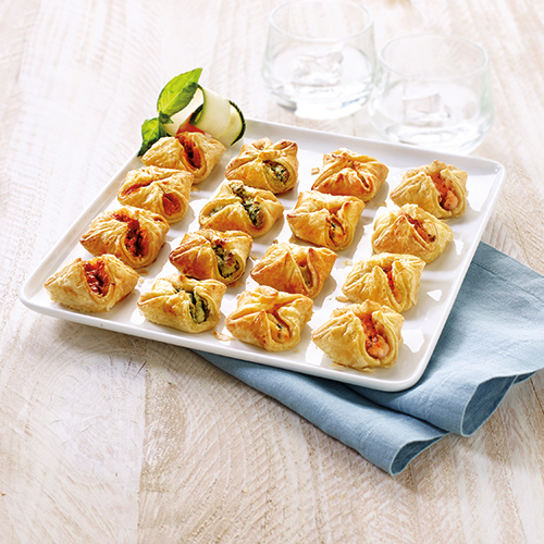 16 MINI PANIERS FEUILLETÉS