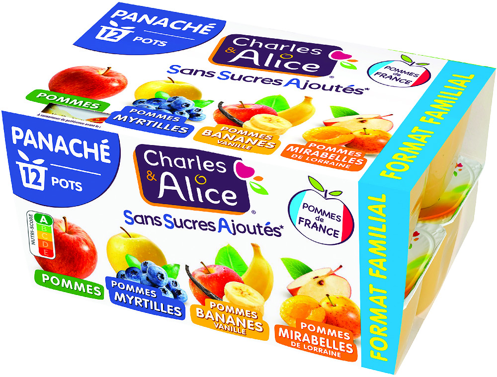 COMPOTES SANS SUCRES AJOUTÉS