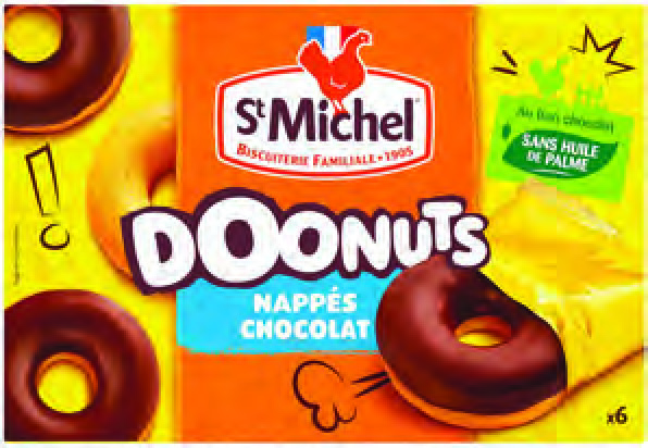 6 GÂTEAUX MOELLEUX NAPPÉS DE CHOCOLAT DOONUTS