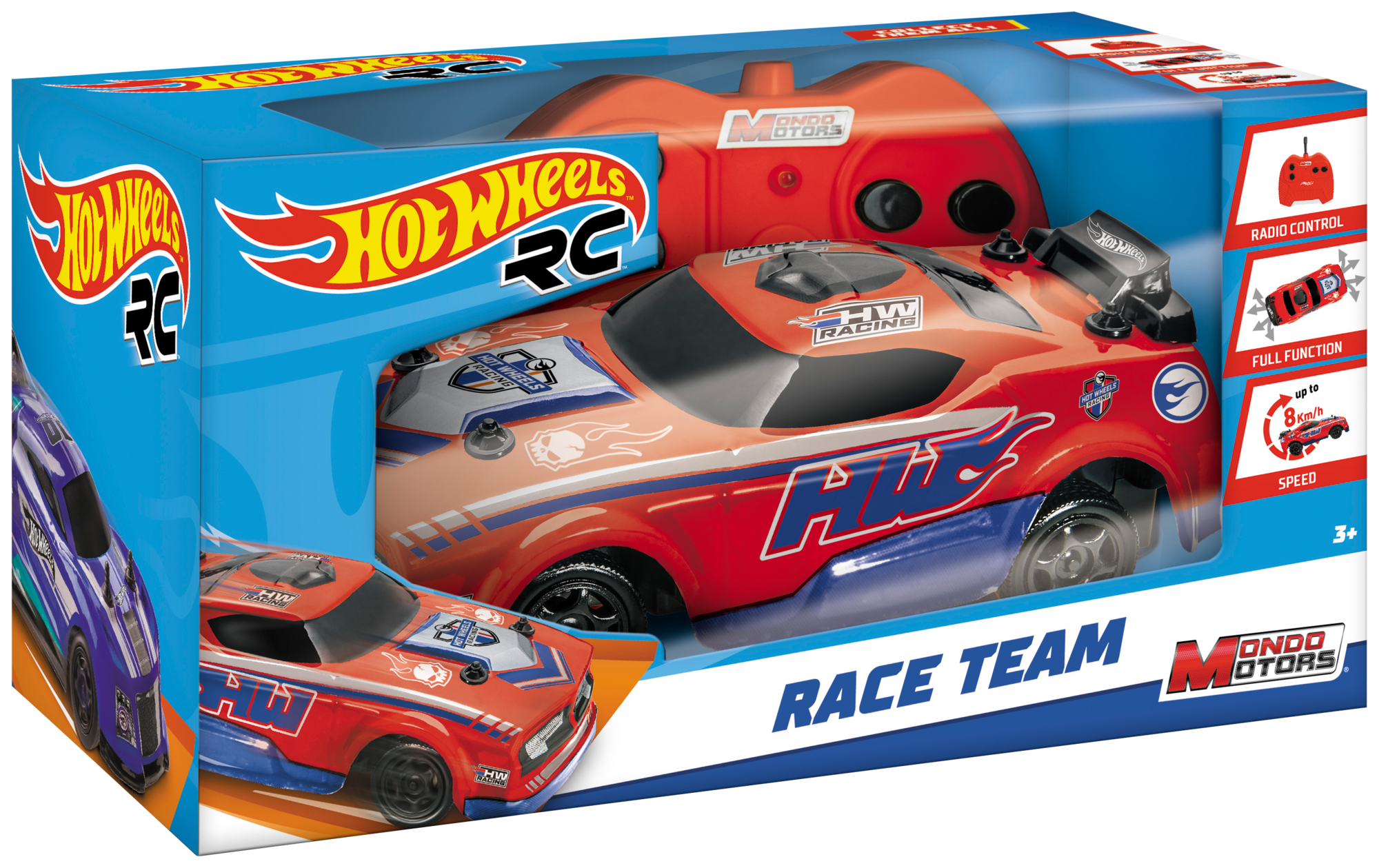 VOITURE RADIOCOMMANDéE "RACE TEAM"