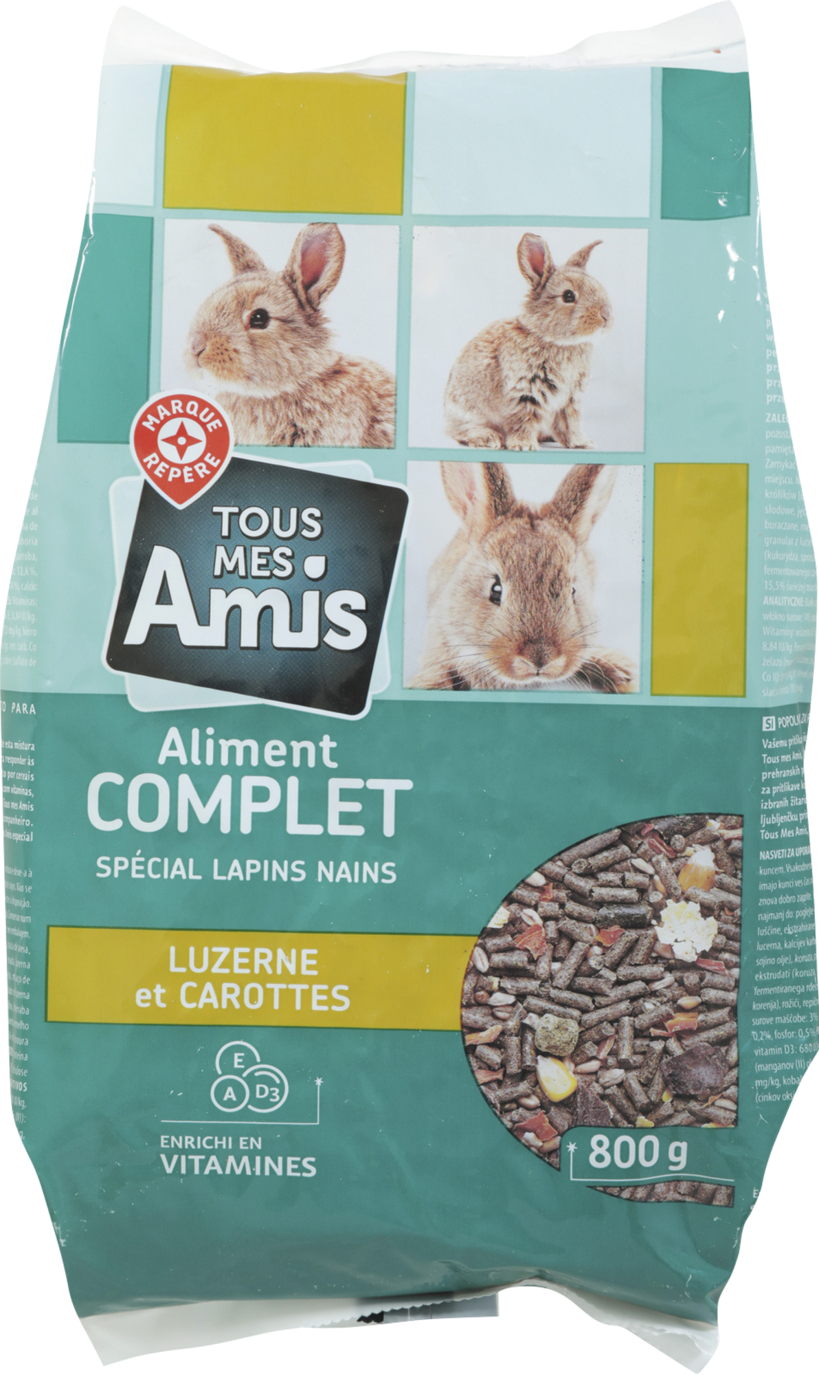 MENU COMPLET LAPIN