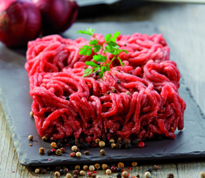 VIANDE HACHÉE LES PUR BOEUF 20% MAT.GR.**