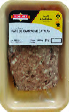 PÂTÉ DE CAMPAGNE CATALAN TRANCHÉ