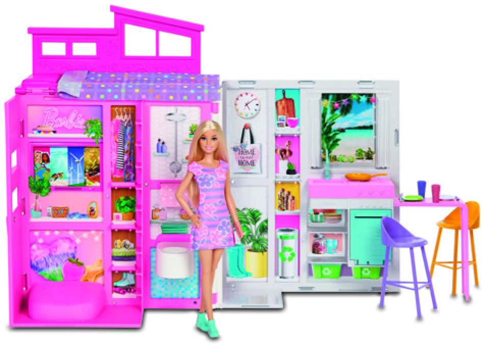 BARBIE MAISON À EMPORTER