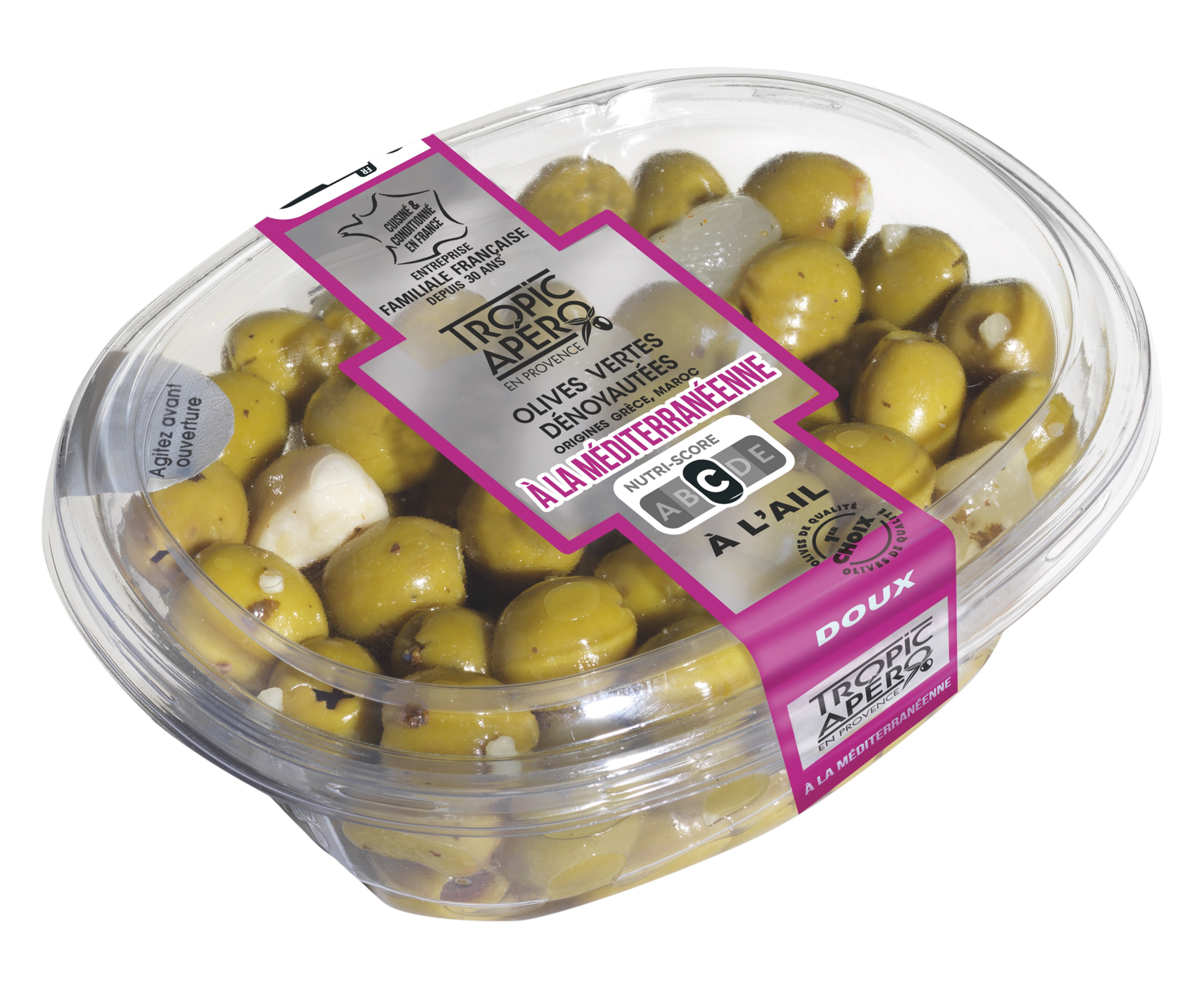 OLIVES VERTES DÉNOYAUTÉES