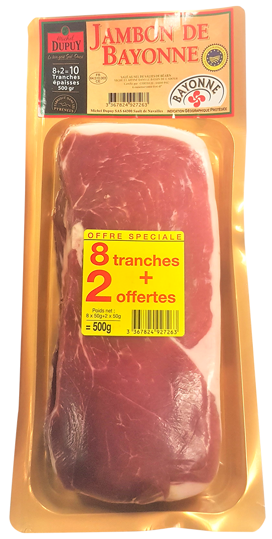 JAMBON DE BAYONNE IGP