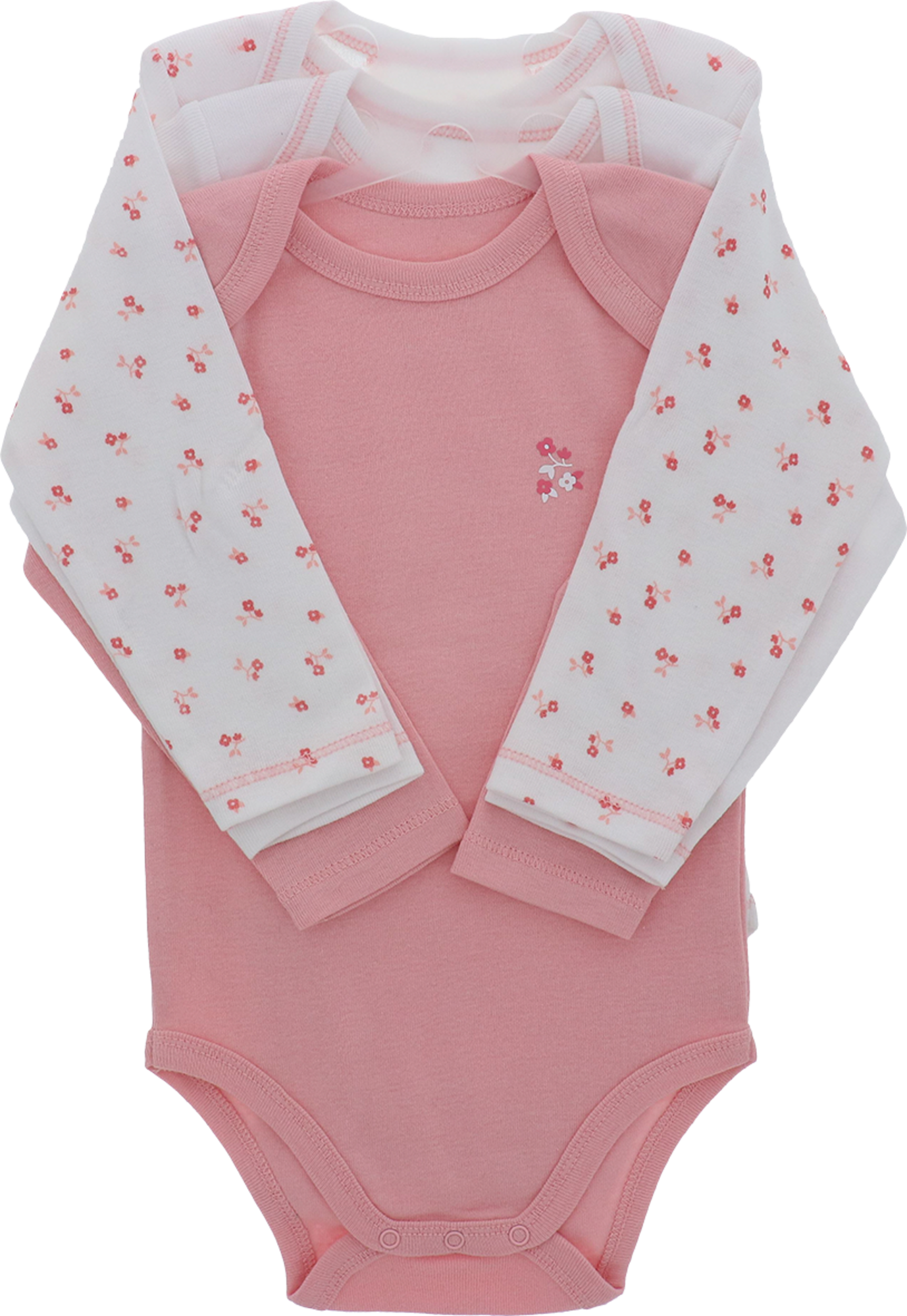 LOT DE 3 BODIES NAISSANCE MANCHES LONGUES OU LOT DE 3 BODIES MANCHES LONGUES BEBE