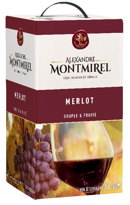 V.S.I.G.(1) VIN D’ESPAGNE ALEXANDRE MONTMIREL MERLOT