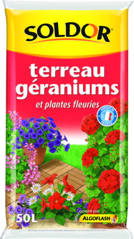 TERREAU PLANTES FLEURIES