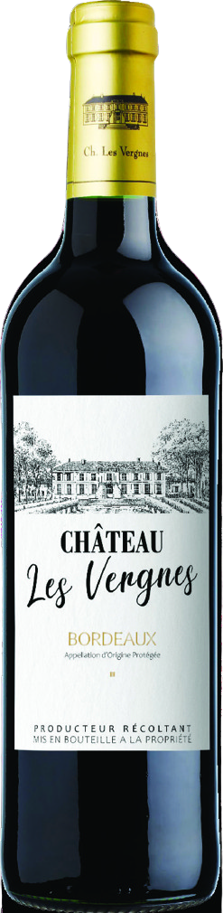 A.O.P(1) BORDEAUX(2) CHÂTEAU LES VERGNES