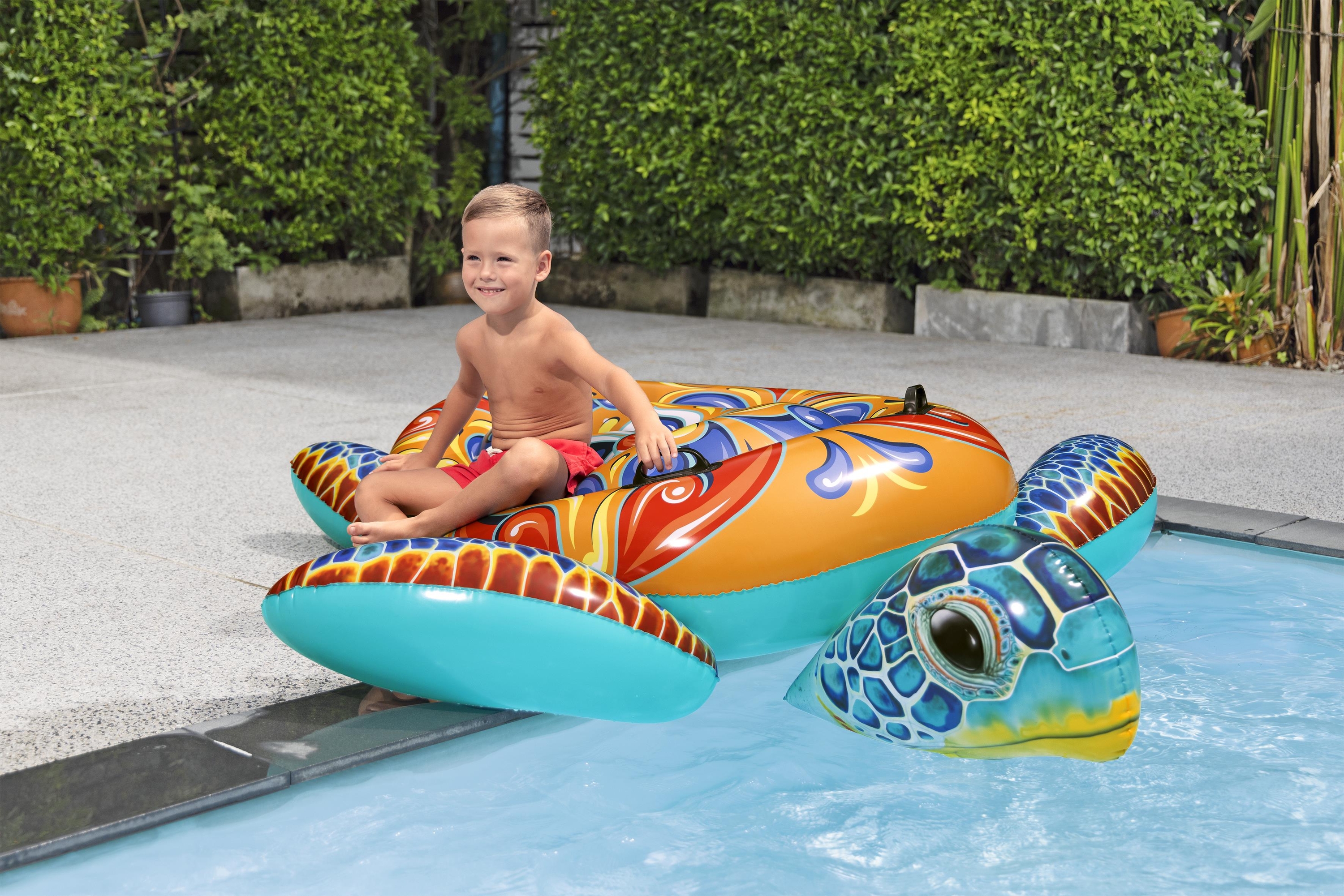 BOUÉE À CHEVAUCHER ENFANT TORTUE