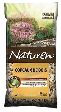PAILLAGE COPEAUX DE BOIS NATURELS