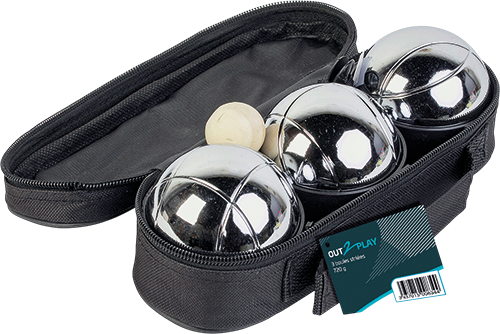 LOT DE 3 BOULES DE PÉTANQUE LISSES OU STRIÉES