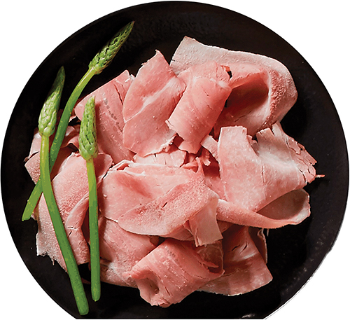JAMBON CUIT SUPÉRIEUR 
AU SEL DE GUÉRANDE