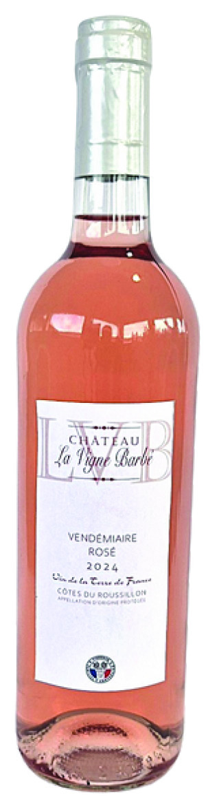 AOP* CÔTES DU ROUSSILLION ROSÉ BIO 2024