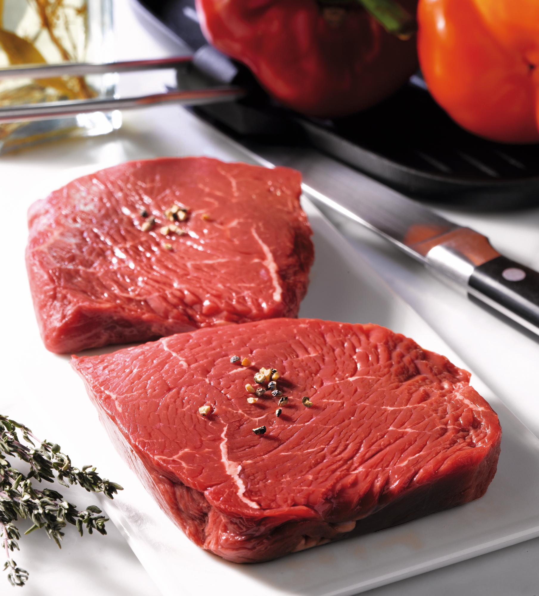 VIANDE BOVINE : RUMSTECK*** EN PAVE A GRILLER