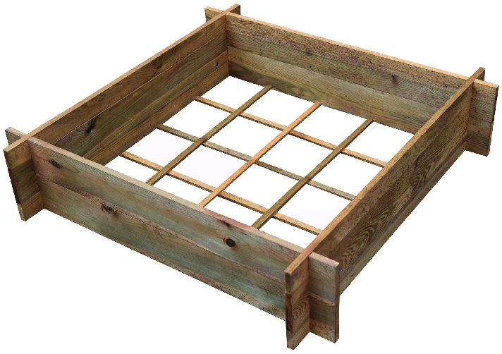 CARRÉ POTAGER 16 SECTIONS