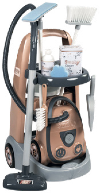 CHARIOT DE MÉNAGE + ASPIRATEUR ROWENTA