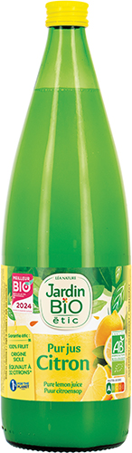Jus de citron BIO