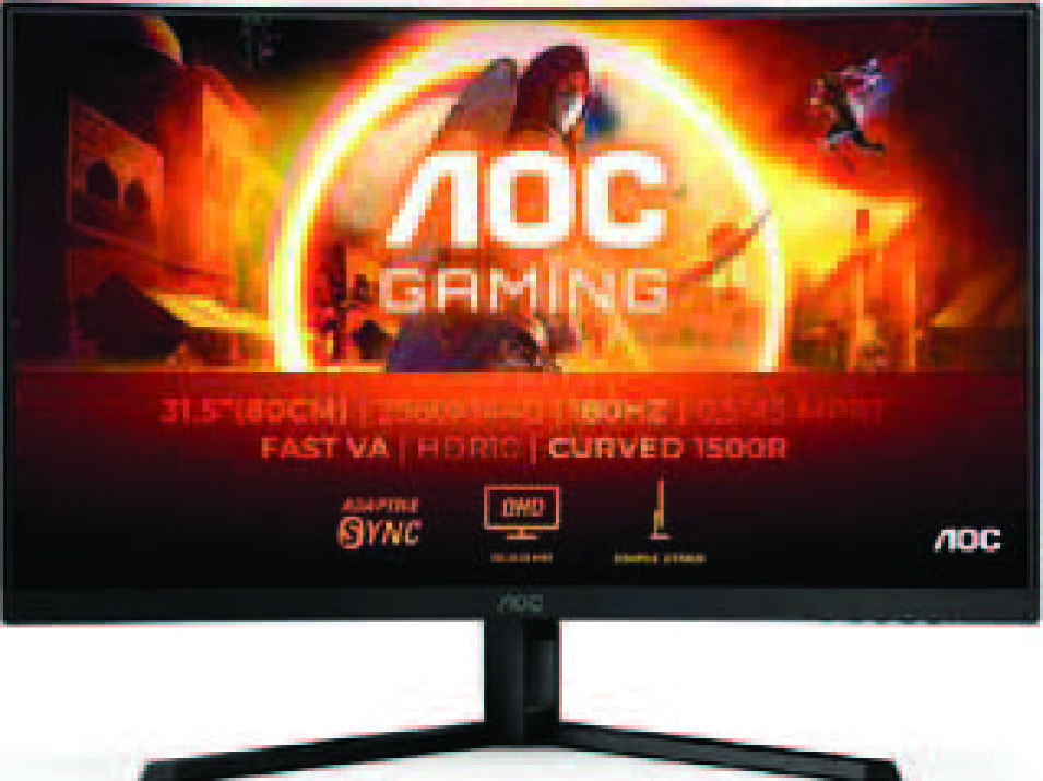 MONITEUR GAMING LCD INCURVÉ 32”