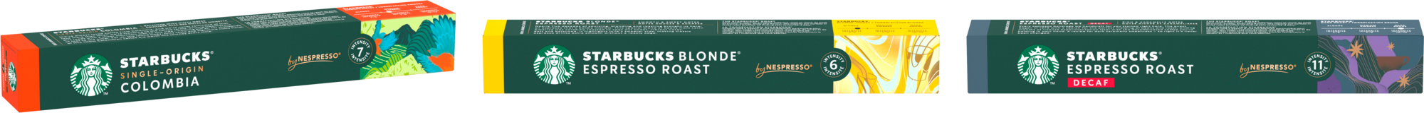 SUR LES PRODUITS PRÉSENTS EN MAGASIN DE LA GAMME CAPSULES STARBUCKS BY NESPRESSO