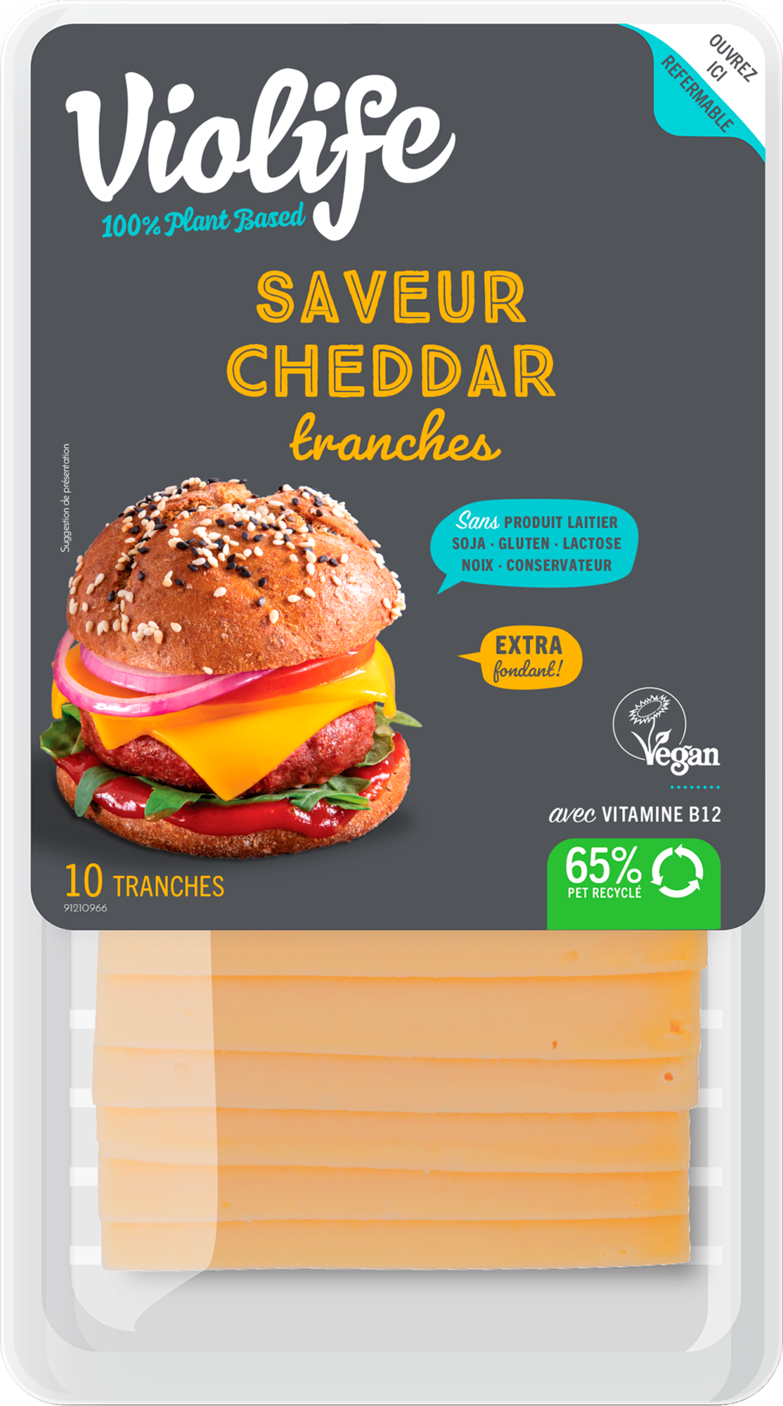 Tranches Saveur Cheddar 23% Mat.Gr.