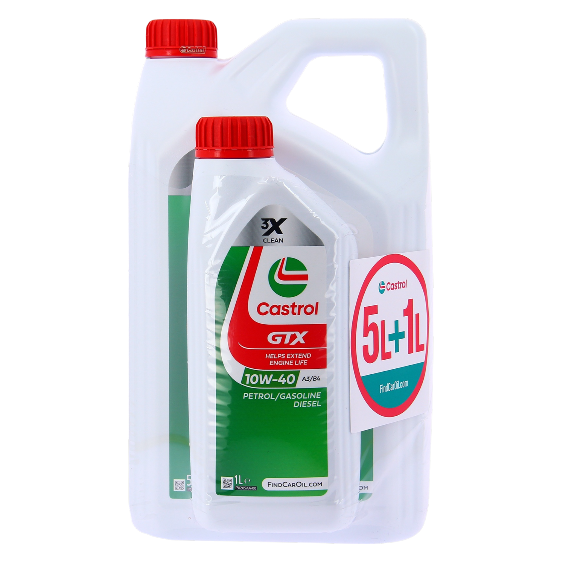 HUILE MOTEUR GTX 10W-40 A3/B4