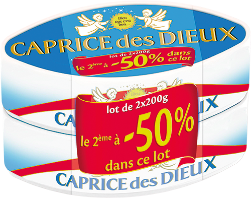 “CAPRICE DES DIEUX” 30% MAT. GR.