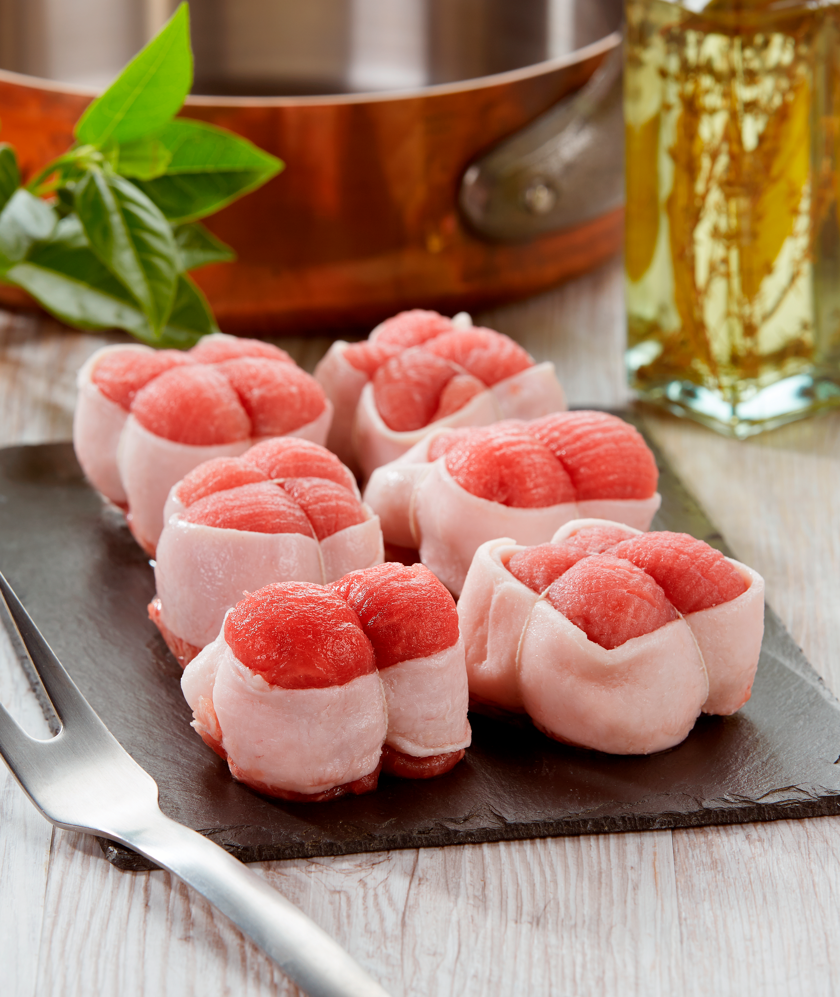 6 PAUPIETTES DE PORC