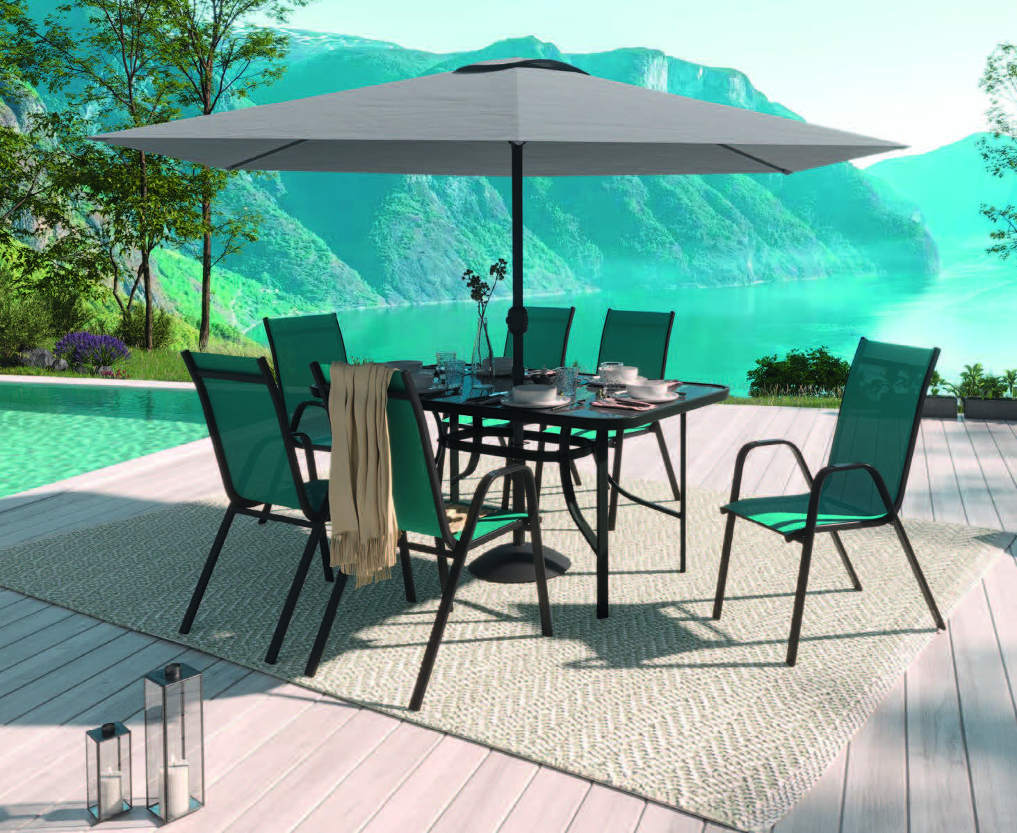 ENSEMBLE DÉJEUNER 8 PIÈCES(3)