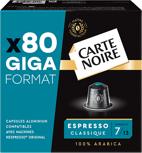 Café en capsule aluminium