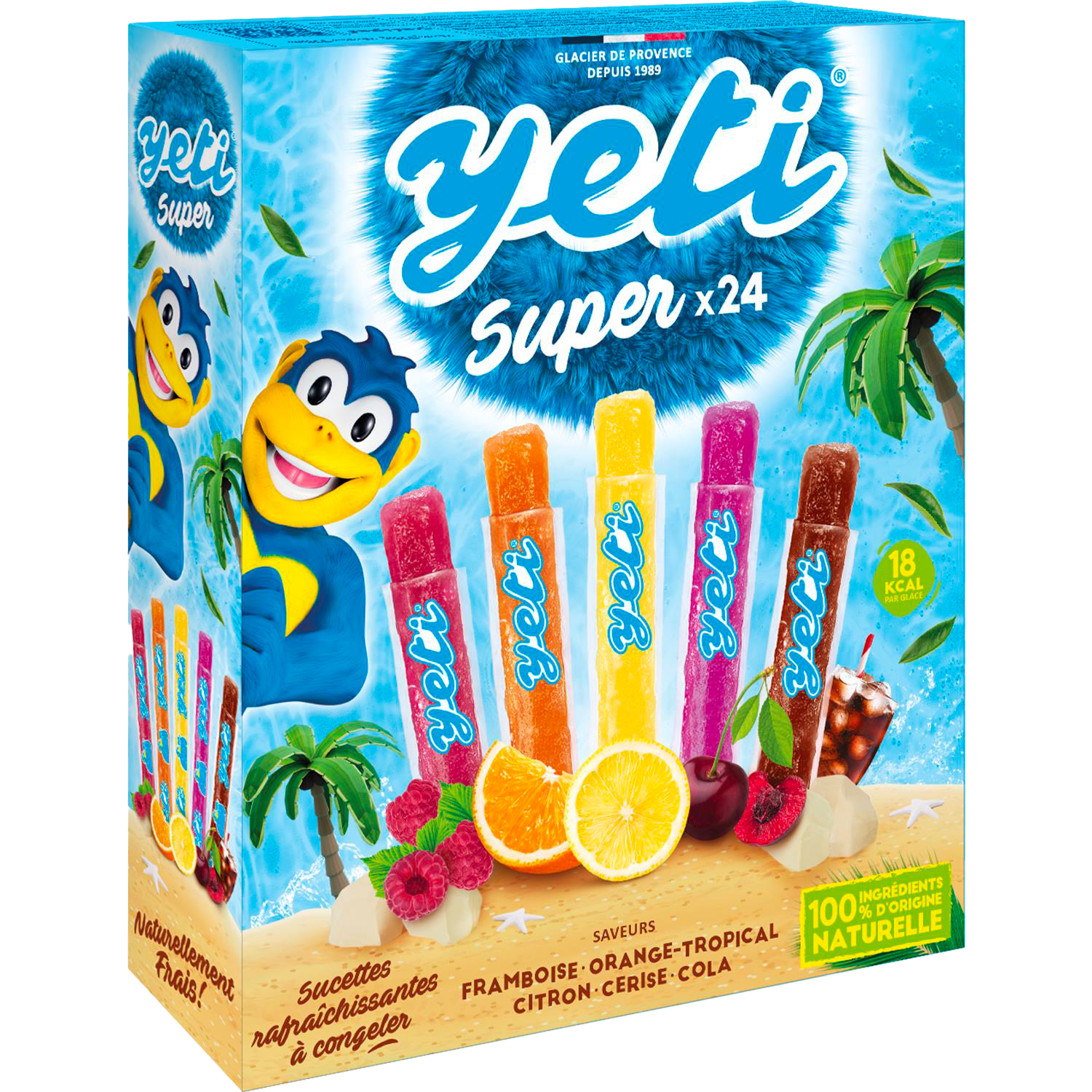 24 SUCETTES RAFRAICHISSANTES À CONGELER