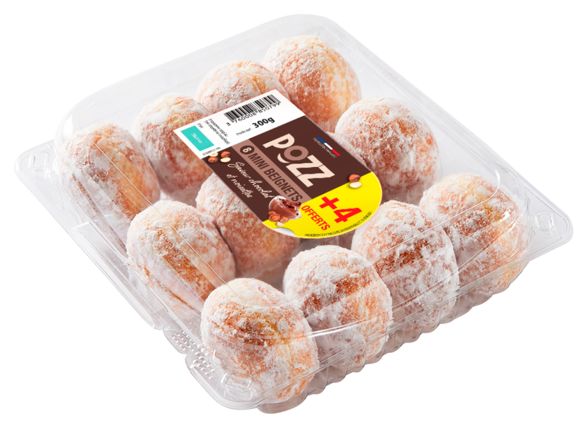 Mini beignets au Chocolat 8 + 4 Offerts