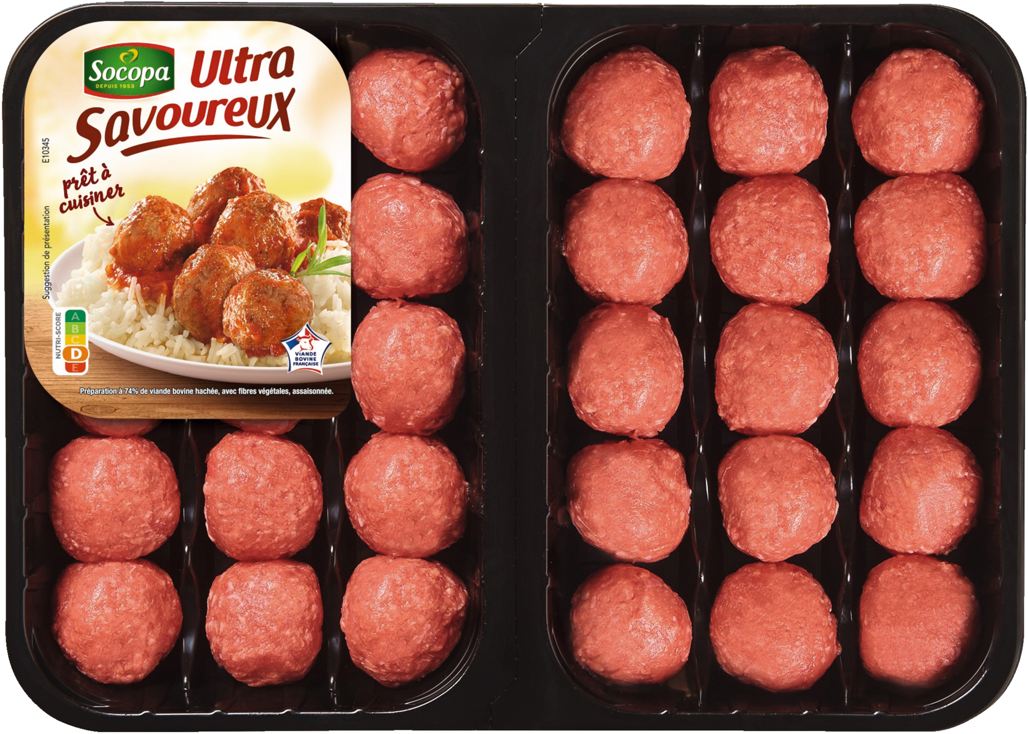 30 BOULETTES AU BOEUF NATURE