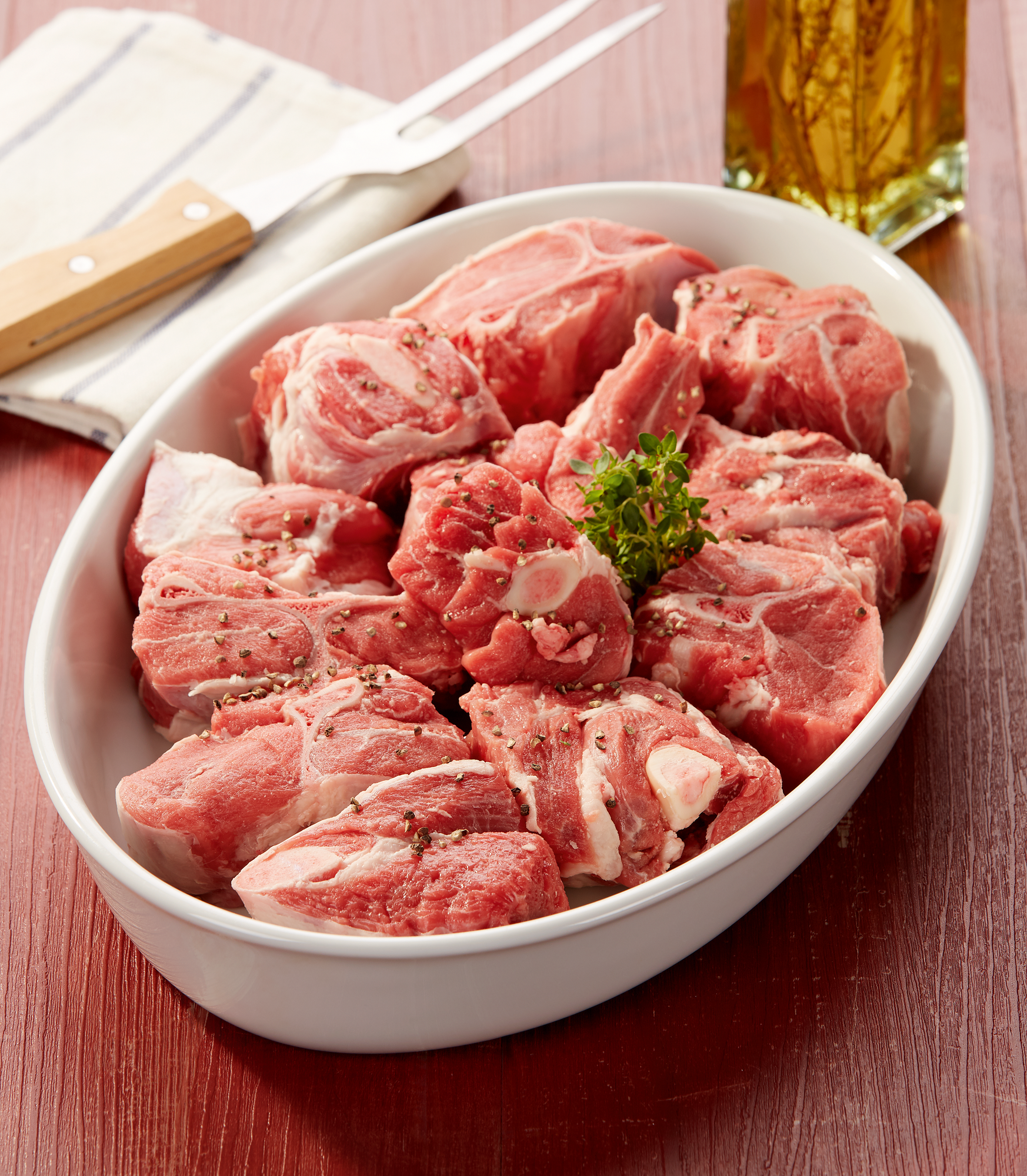 AGNEAU : SAUTE** AVEC OS A MIJOTER