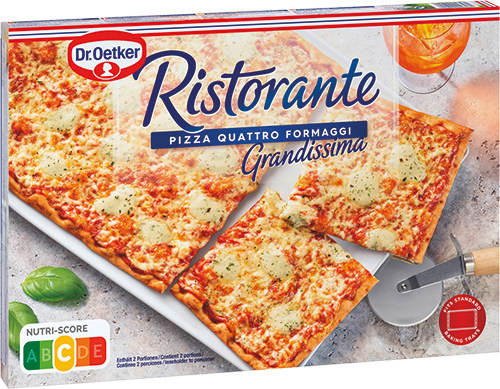 PIZZA GRANDISSIMA QUATRE FROMAGES SURGELÉE