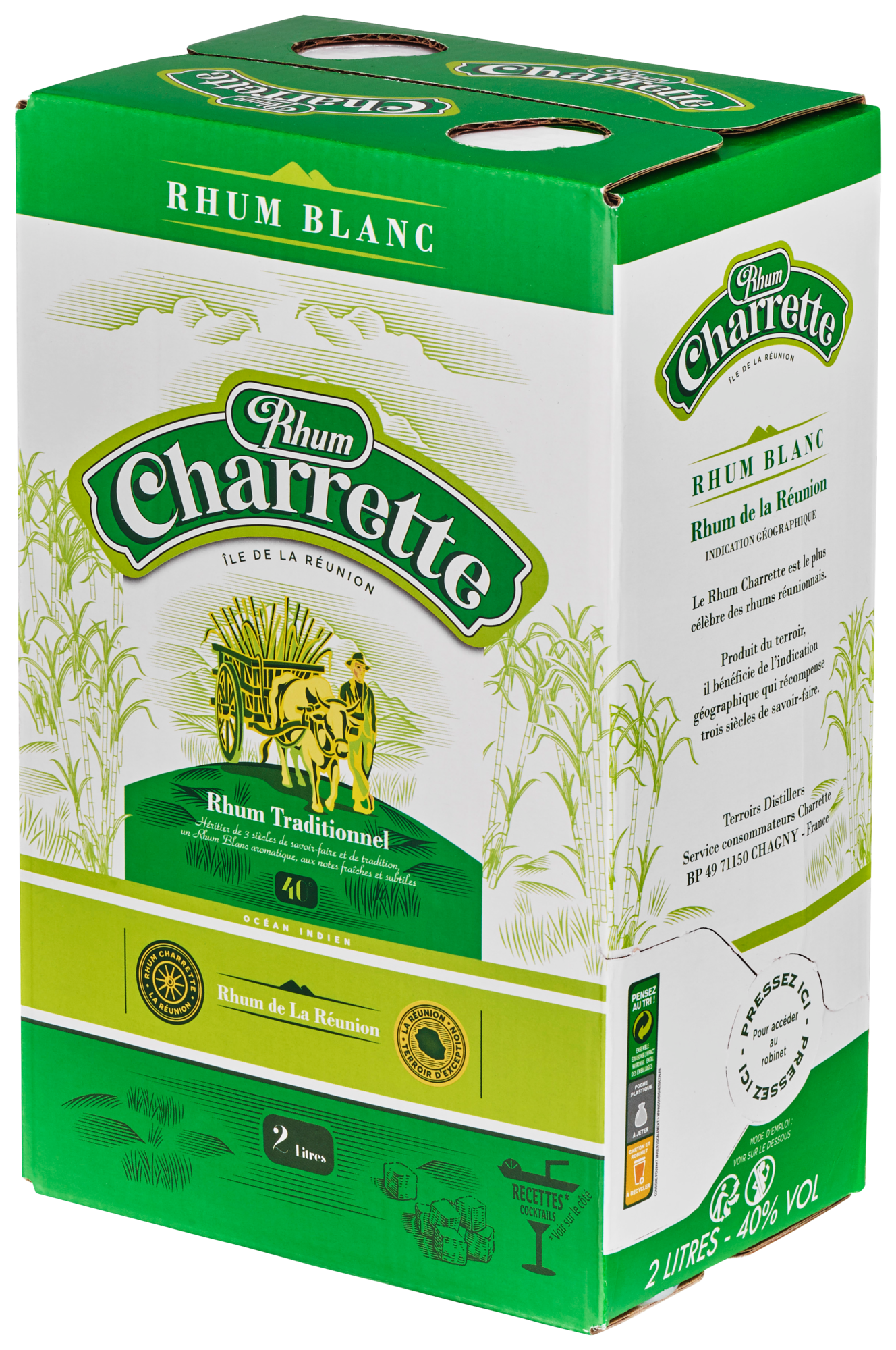 Charrette Charrette le vanillé 40% vol. 