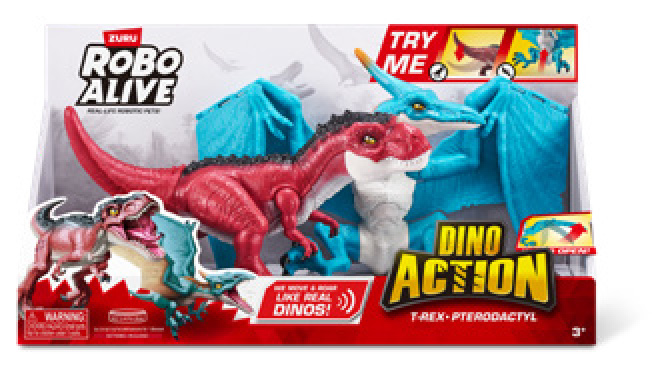 ROBO ALIVE – PACK DE 2 DINOS